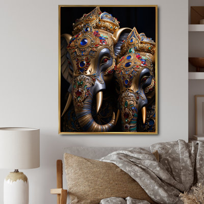 " Asian Art Thai Elephants III "