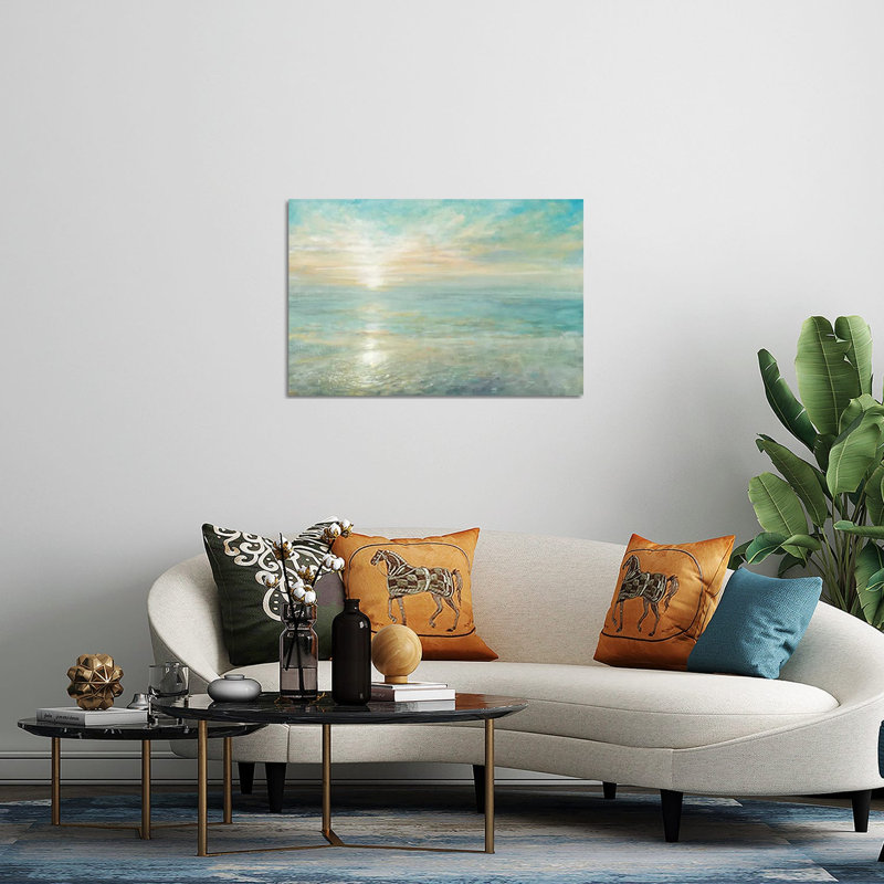 « Sunrise » par Danhui Nai - reproduction, H 16 po x l 24 po x P 0,25 po, Unframed, Pas de tapis