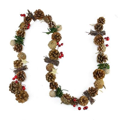 Guirlande de Noël 5 'Ivoire