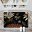 Vintage Floral Pattern Doormat, 24 x 36, for Front Door