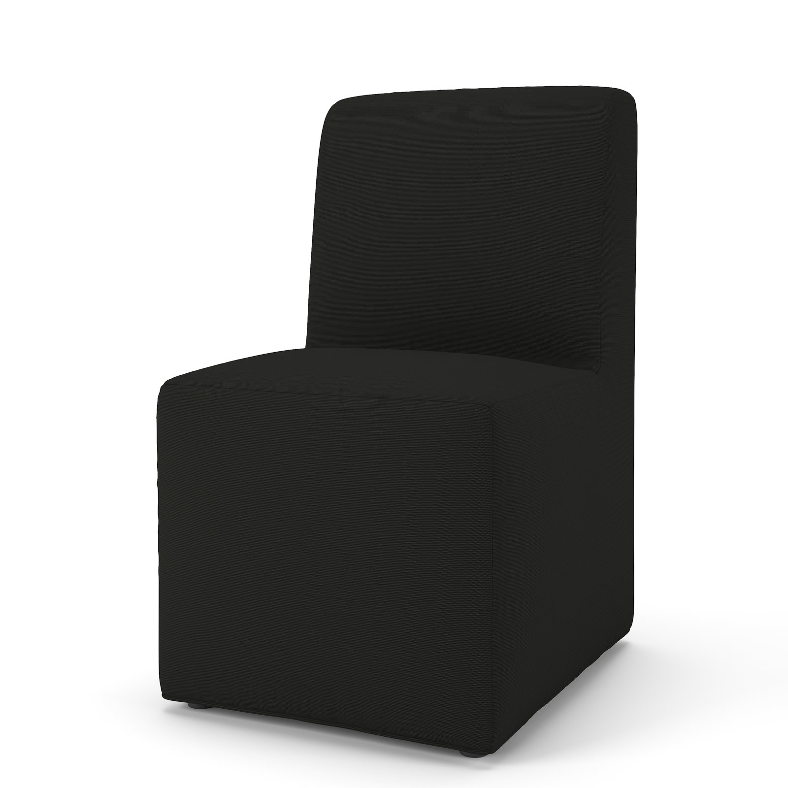 Praia Sunbrella® Patio Dining Chair, Canvas Black Sunbrella® Canvas