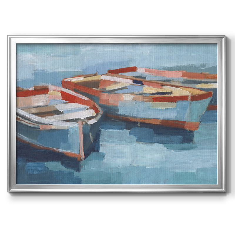 Primaire II, impression sur toile encadrée, H 30 po x l 44 po x P 1,5 po, Argent