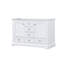 Meuble-lavabo double blanc 48 po X P 22 po D