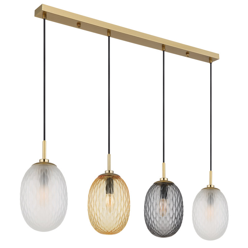 Beshoy 4 - Light Gold Pendant