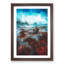Hjorungavag in Norway in Abstract - Picture Frame Graphic Art Print-55763008-55763009
