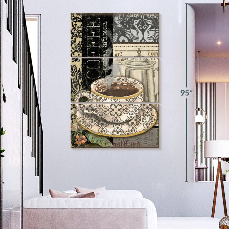 Tergel Coffee Art, 74" H x 48" W