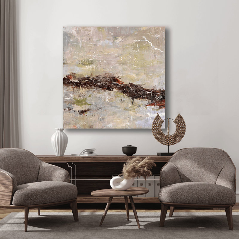 Dunes - Artist Enhanced Canvas Print, 20" H x 20" W x 3" D, Unframed