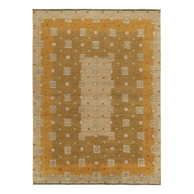 Scandinavian Wool Geometric Area Rug