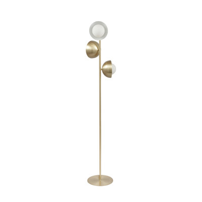 Ariah 141cm Gold Tree Floor Lamp