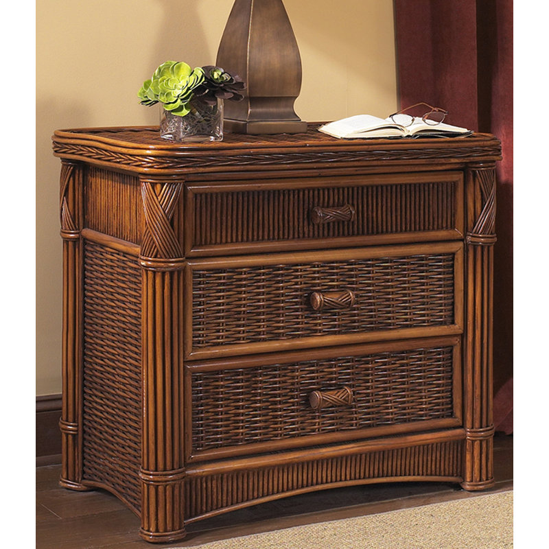 Woodlake 35'' W Wicker / Rattan Nightstand