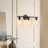 3 - Light Dimmable Vanity Light Mirror Headlights Wall Light With Clear Glass Shade-6073350-11182132