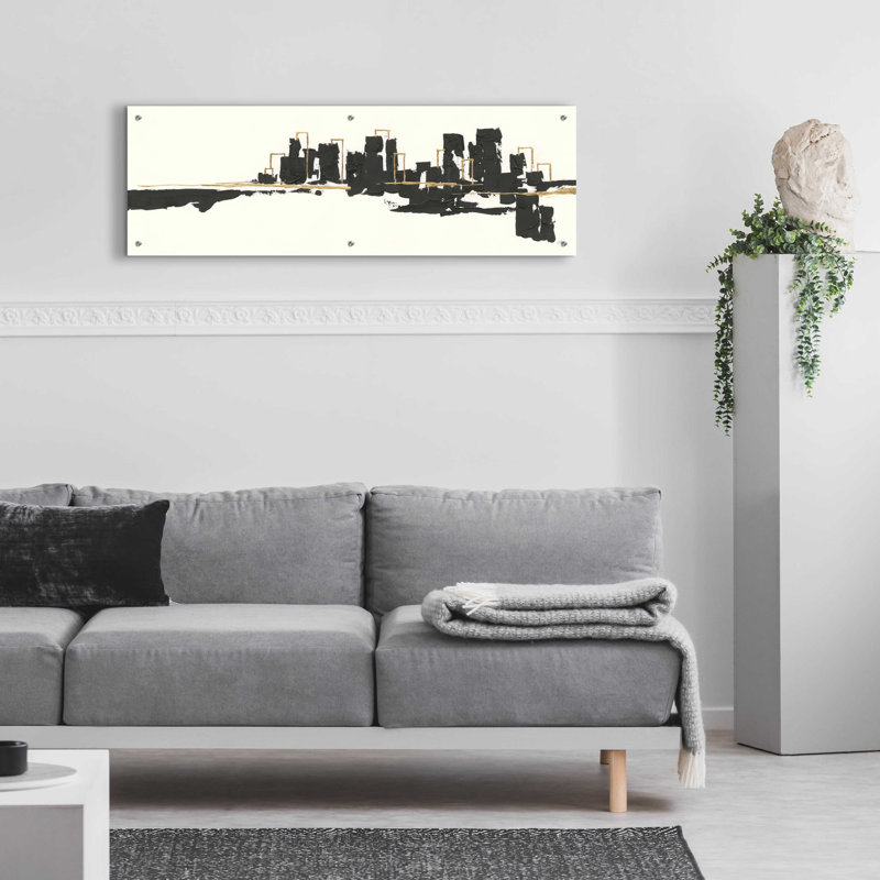 «Gilded City I» par Chris Paschke, H 16 po x l 48 po