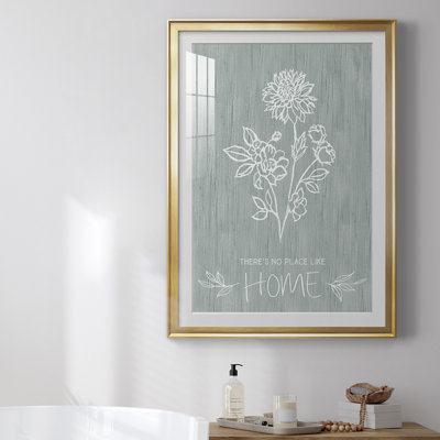 " No Place Like Home Sketch " Painting Print