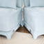 Canapé à trois places, 3 repose-pieds mobiles, équipé d'un coussin lombaire, tissu en chenille, base en bois de haute qualité, conception ergonomique, éponge à haute résilience, facile à installer-235149259