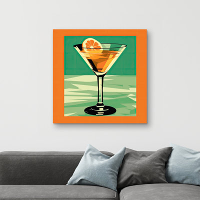 The margarita - 32"x32" art on canvas