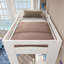 Single (3') High Sleepers Bed Frame with Storage Included with Built-in Ladder Included with Desk Included