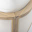 Fauteuil club d'extérieur en bois d'acacia avec filet PVC-coated polyester et coussins imperméables