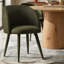 Ensemble de table de salle à manger extensible moderne de 47 à 83 po avec fauteuils rembourrés Modern-157072875-157072877