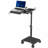 VIVO Black Laptop Cart with Extension Arm and Mouse Pad (CART-H10L)