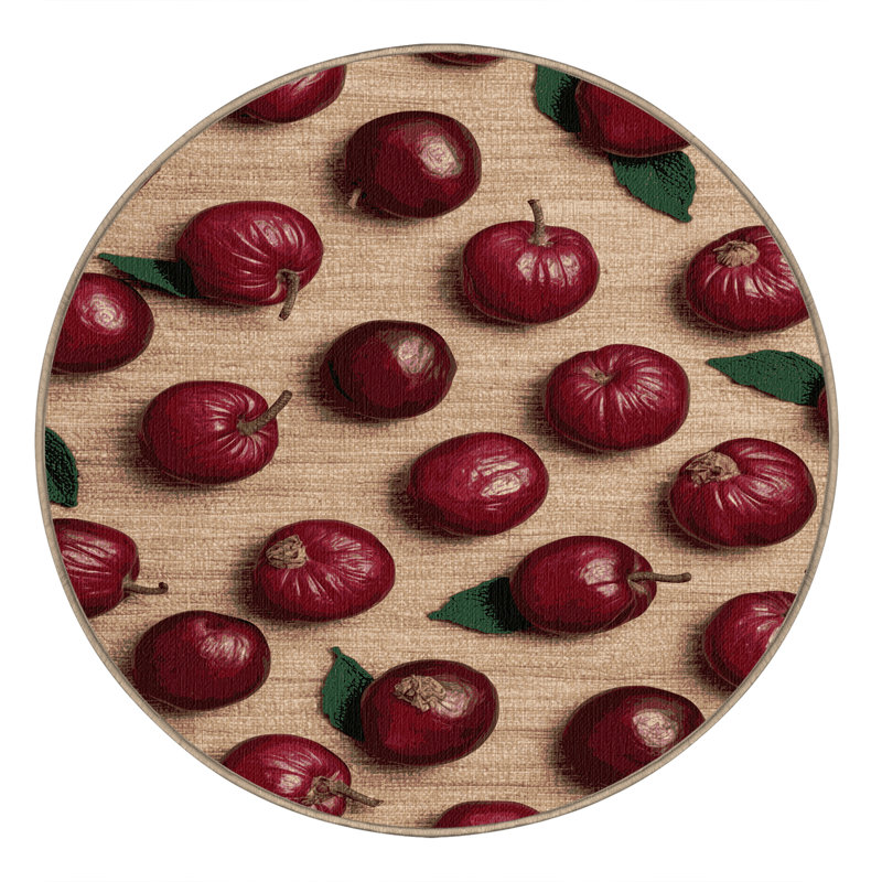  Tapis lavable Umeboshi, Rond 7 pi