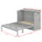 Murphy Bed Wall Bed With Drawer And Sockets & USB Ports, Pulley Structure Design-103498507-113140186