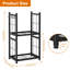 Amedio 44cm W Metal Log Rack