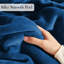 Faux Fur Reversible Fleece Throw Blanket – Soft & Cozy-118258433-118258438