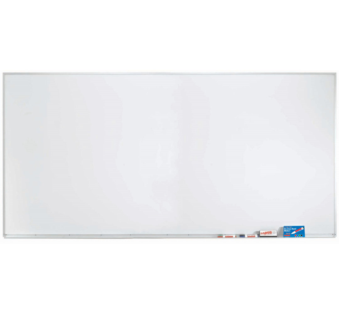 Wall Porcelain Magnetic Whiteboard AARCO 