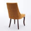 Chaise d'appoint de cuisine rembourrée en tissu pour la salle à manger-636270018