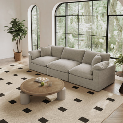 Canapé modulaire surdimensionné à 3 places Cloud Couch