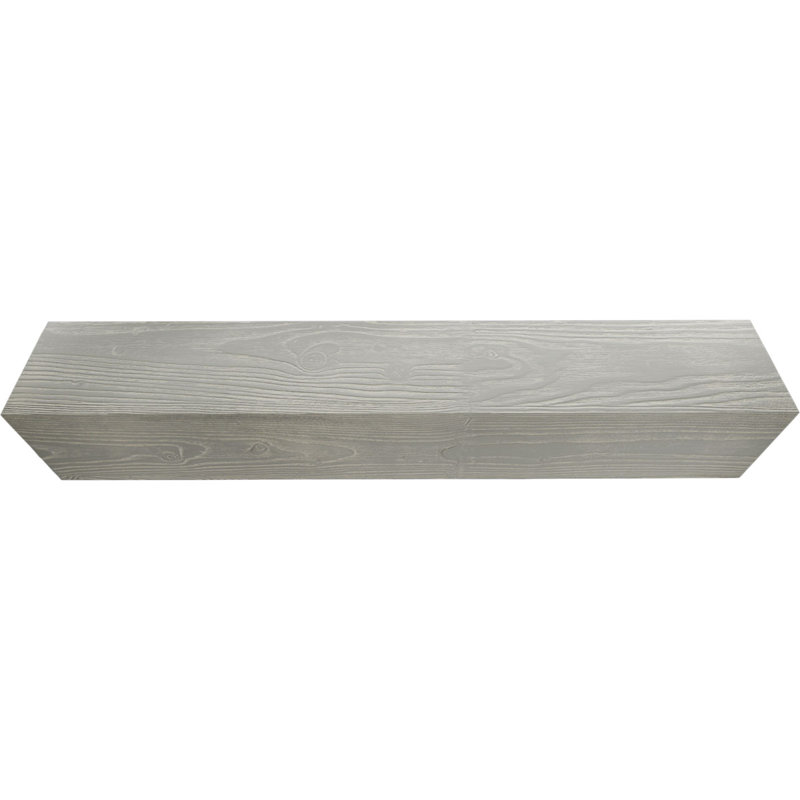 Poutre de plafond à 3 côtés en faux bois Endurathane sablé (poutre en U)