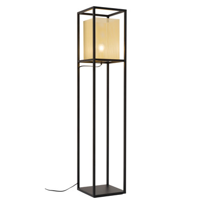 Yves Floor Lamp Gold & Black