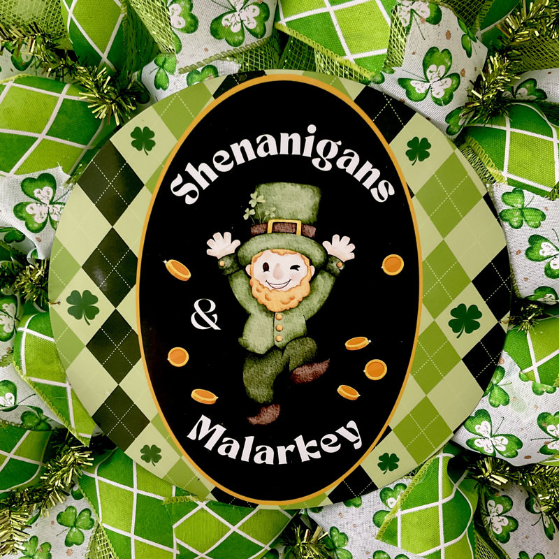 Shenanigans et couronne Malarkey de la Saint-Patrick