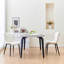Chaises de salle à manger en similicuir de style Mid-Century moderne pour la cuisine et la salle à manger-1359203773