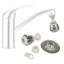 Water Saver 360° Aerator Set with Sink Filter
