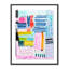 Stacks Of Patterns Print by Melanie Biehle-425654463-425654459