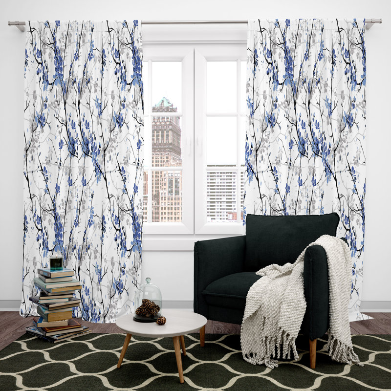 Bradham Room Darkening Curtain Pair, 20" W x 61" L