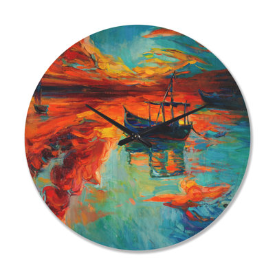 Solid Wood Wall Clock