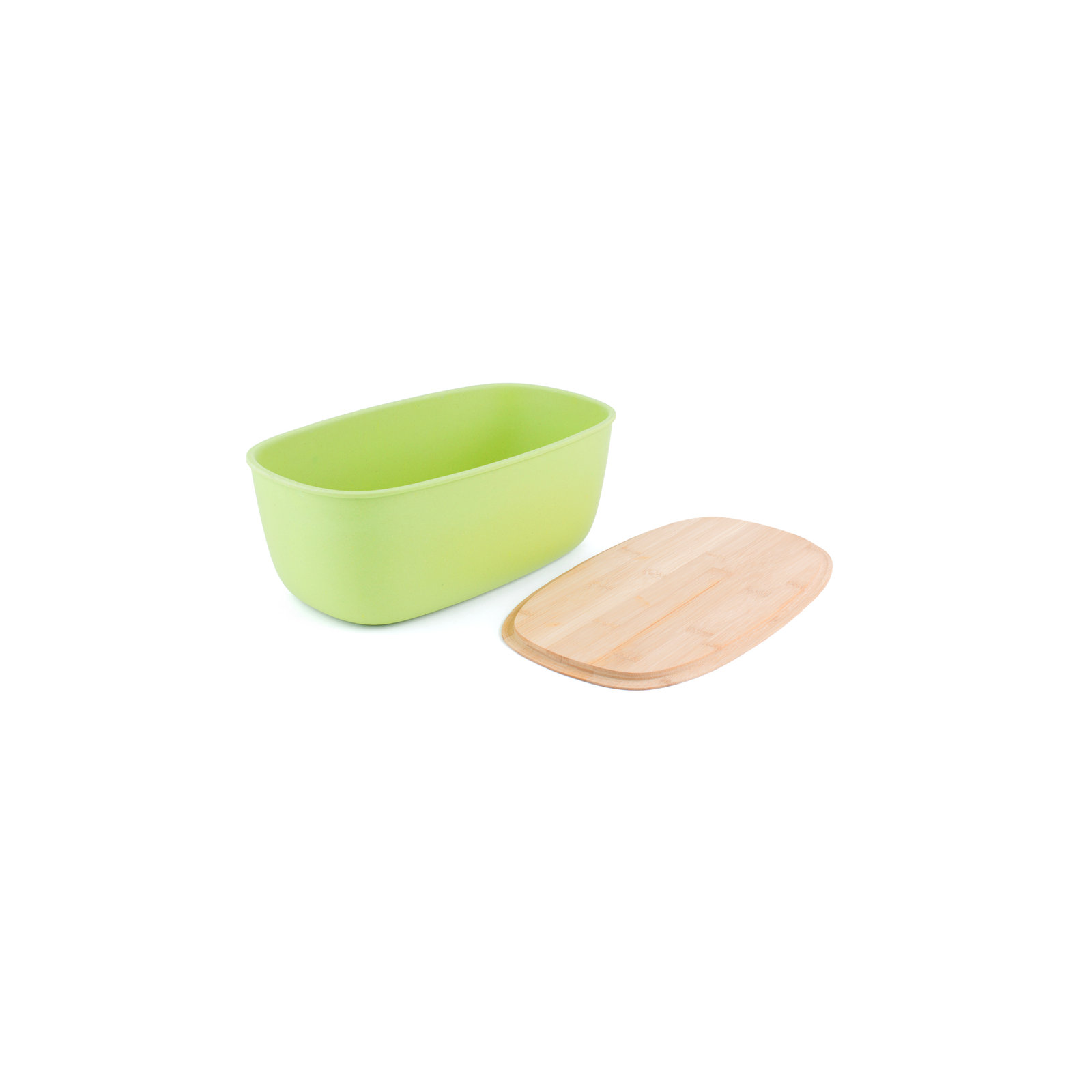 Harlan Wood Food Storage Container Set, Green
