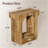 Arched Design End Table,2-Tier Tea Table,Wood Hall Table