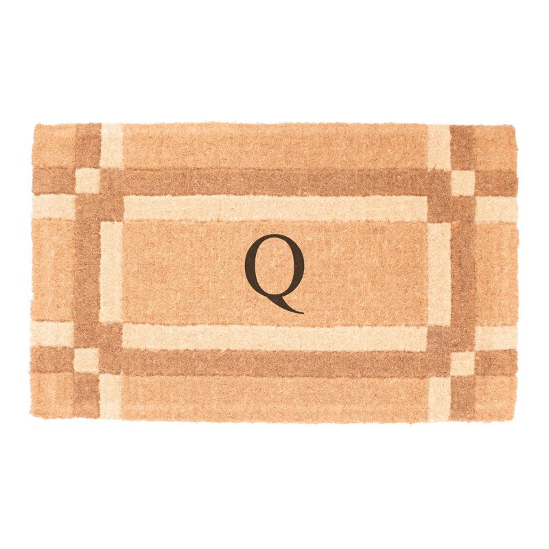 Balmer Outdoor Doormat, 2' x 3'3", Q