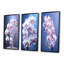 «Purple Orchids Elegance», 3 pièces sur toile-1328977585-1328977615