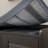 28.74" Entryway Shoe Storage Bench with 2-Door Cabinet, Black Storage, Cushion & Adjustable Shelves-1898982867