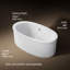Sunstruck® 65.5" L x 36" W Free standing Soaking Bathtub-222413898