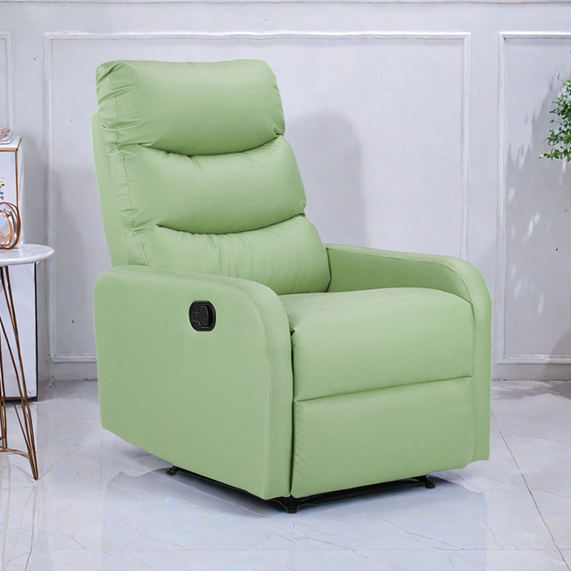 Single Living Room Ergonomic Function Recliner, Green