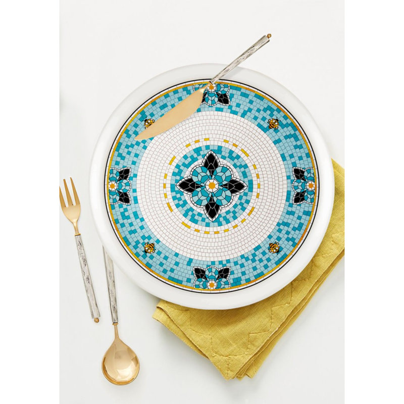 Assiette plate Delph