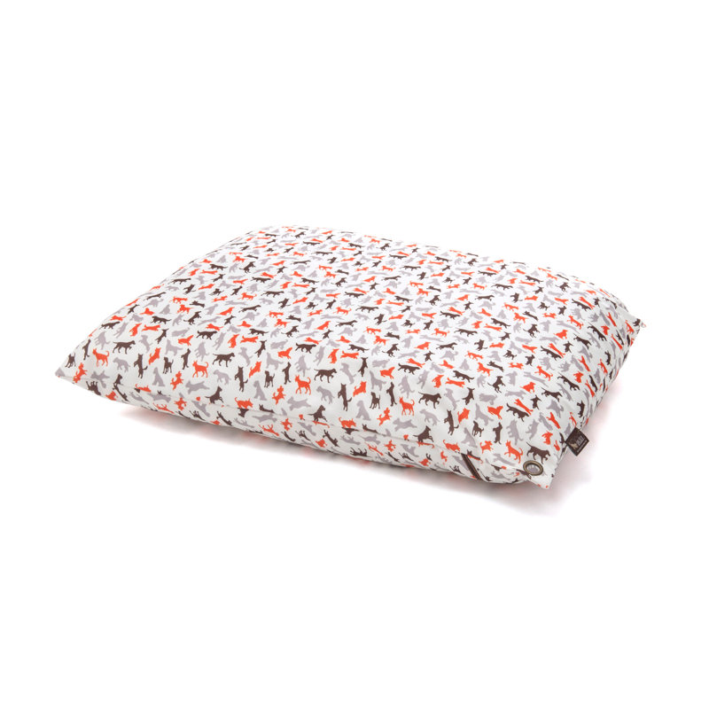 Lit-coussin pour chien Scout & About, Petit (H 7,87 po x l 28 po x p 20,5 po), Vanille