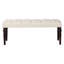 Banc de salle à manger capitonné en tissu Leviton-697589068-697589069