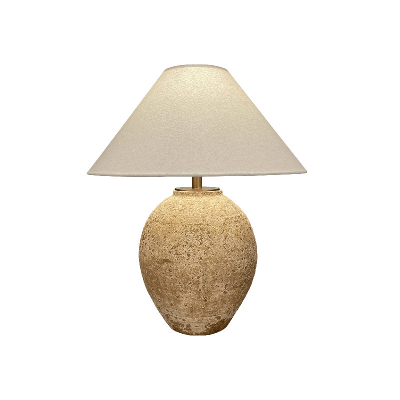 Helena Aged Ceramic Table Lamp