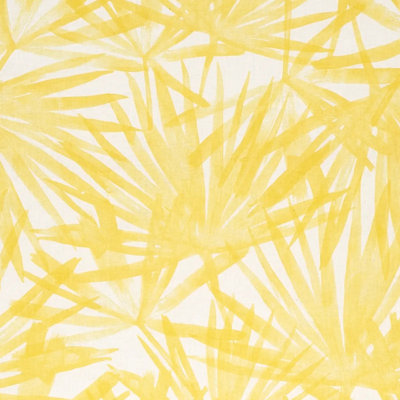 Sunlit Palm Linen Fabric
